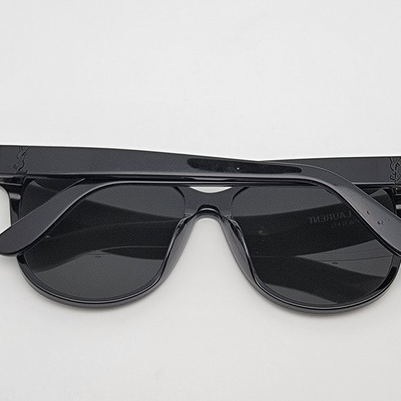 Saint Laurent Paris SL M23/K 001 Black Frame Grey Lens Oversized Sunglasses 58mm main image 9
